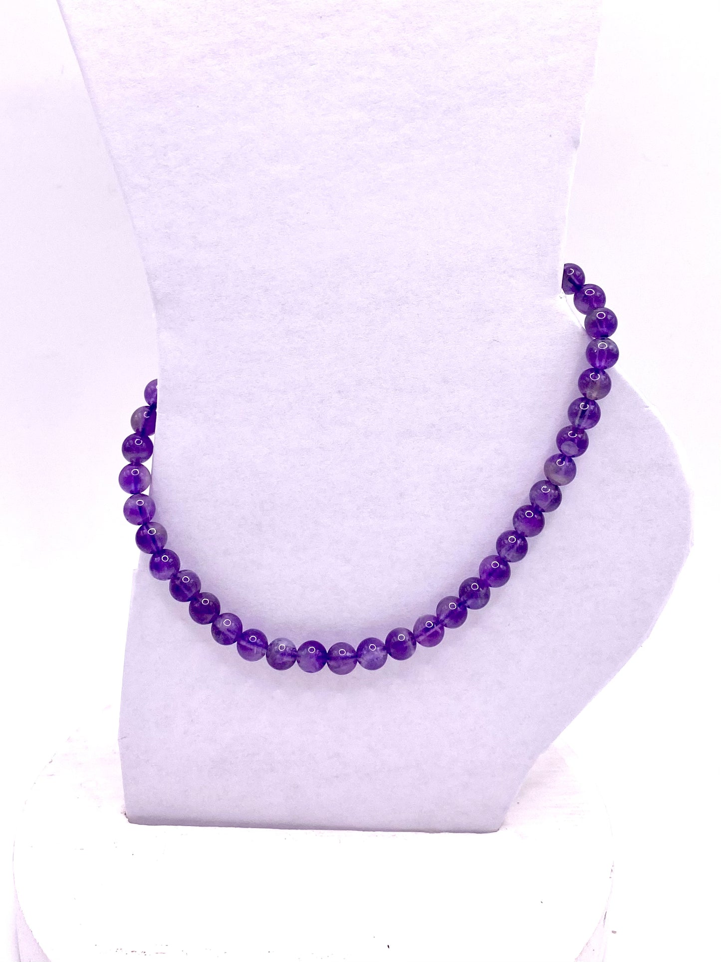 Amethyst Anklet