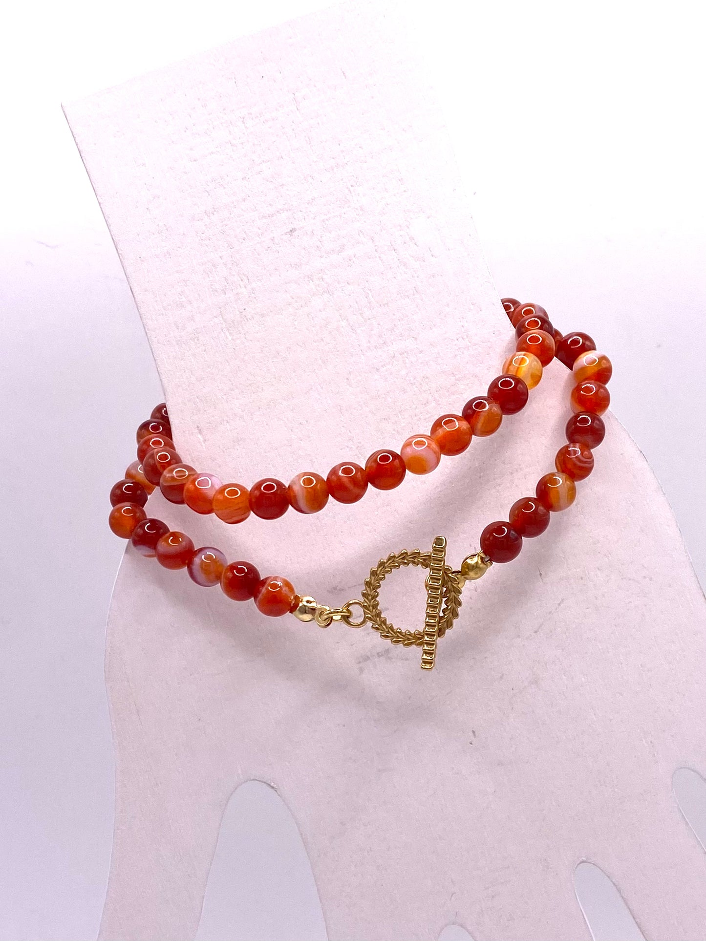 Banded Agate Bracelet